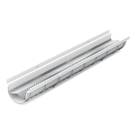 Caniveau décoratif en SMC DECOSTONE avec tôle perforée en acier galvanisé - Résiste au gel - classe de charge A15 - adapté pour terrasse, jardin et façade.