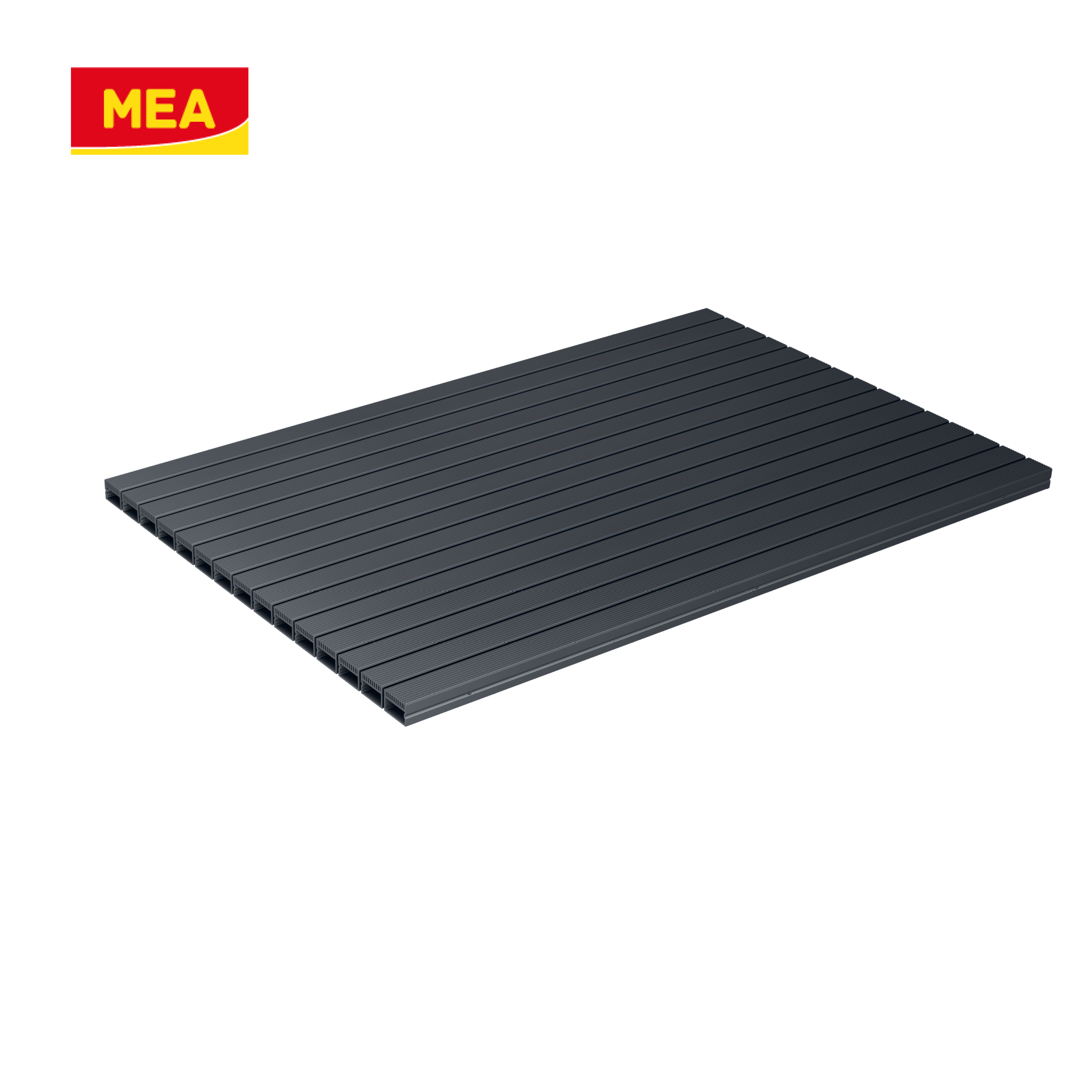 Tapis caoutchouc pour paillassons encastrables en SMC – solutions robustes et esthétiques pour entrées propres, adaptées aux environnements à fort passage. Norme PMR - classe de charge A15.