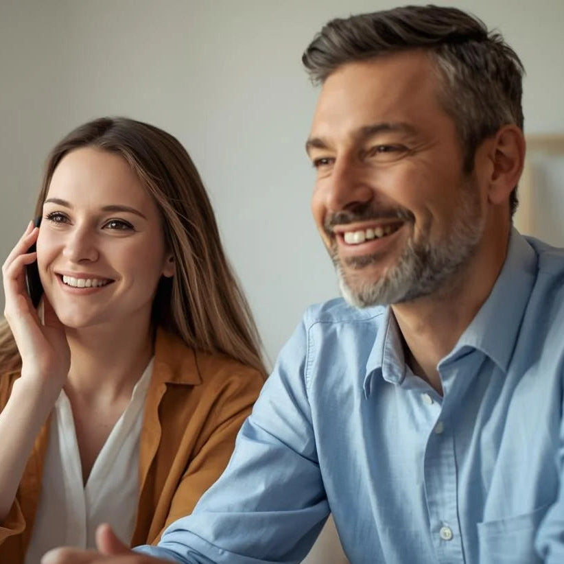 Représentation visuelle d’un excellent service client illustrant une relation de confiance et de qualité entre une entreprise et ses clients